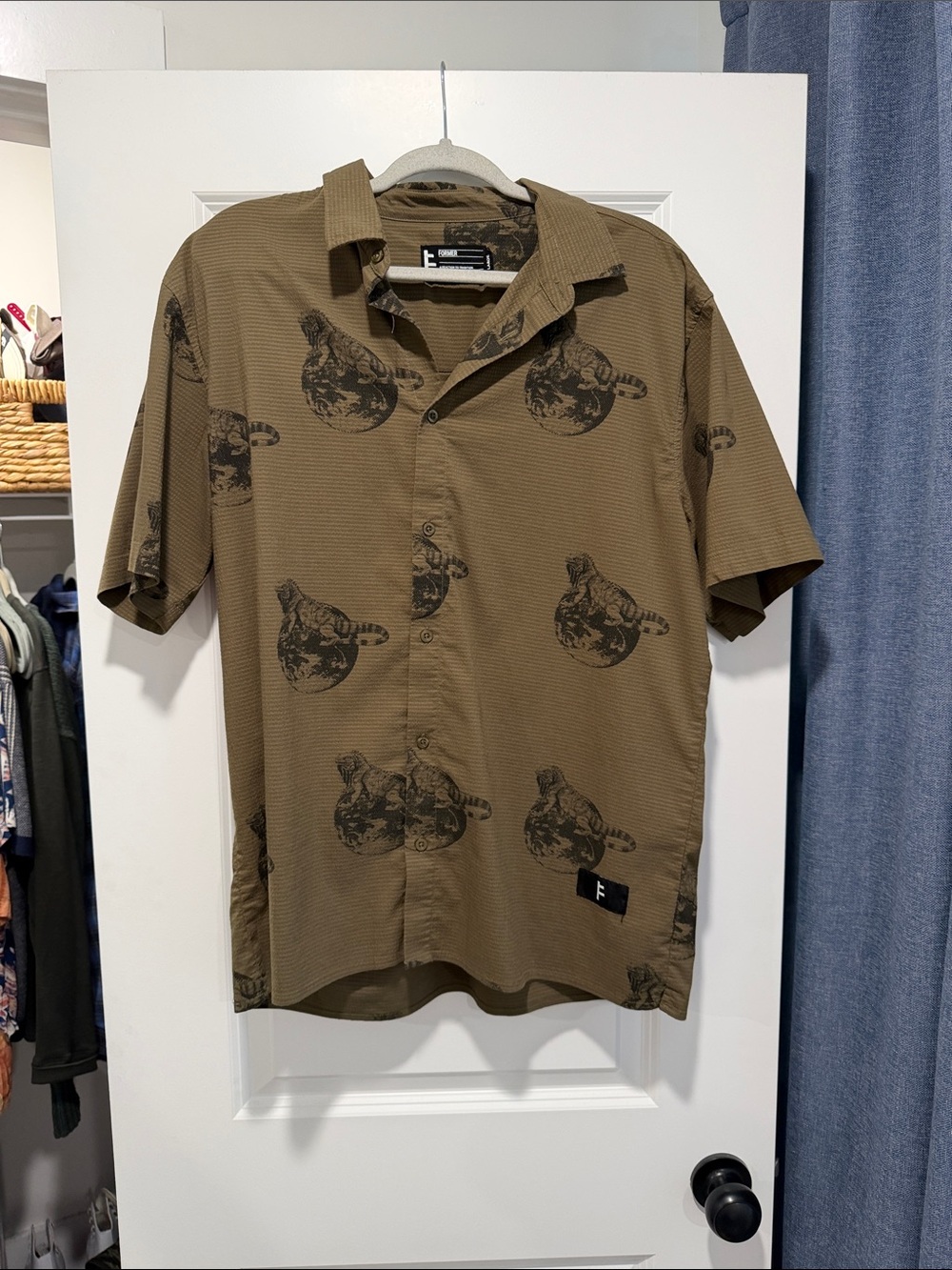 Former Lizard Button Up